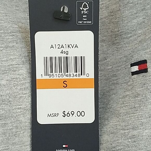 Tommy Hilfiger Gray 3/4 Sleeve Lounge dress. Size Small  NWT - Picture 10 of 12